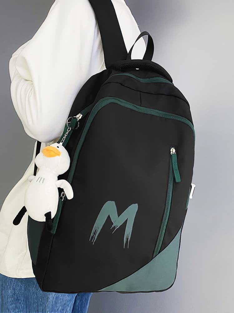 メンズリュック スタイリッシュ学生キャンバスリュック
